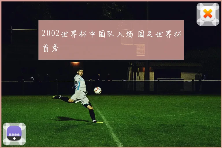 2002世界杯中国队入场 国足世界杯首秀