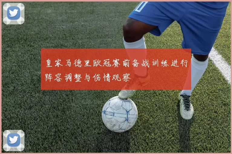 皇家马德里欧冠赛前备战训练进行阵容调整与伤情观察